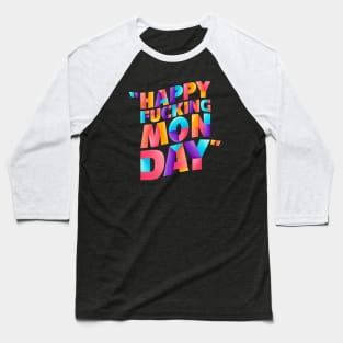 I hate monday Baseball T-Shirt